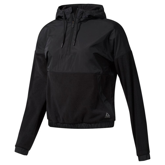 Reebok Γυναικεία μακρυμάνικη μπλούζα Microfleece Woven